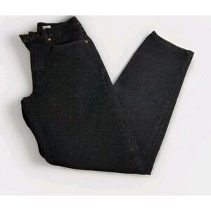 Levi's 550 Relaxed Fit Black Denim Jeans Men's 31x34 100% Cotton